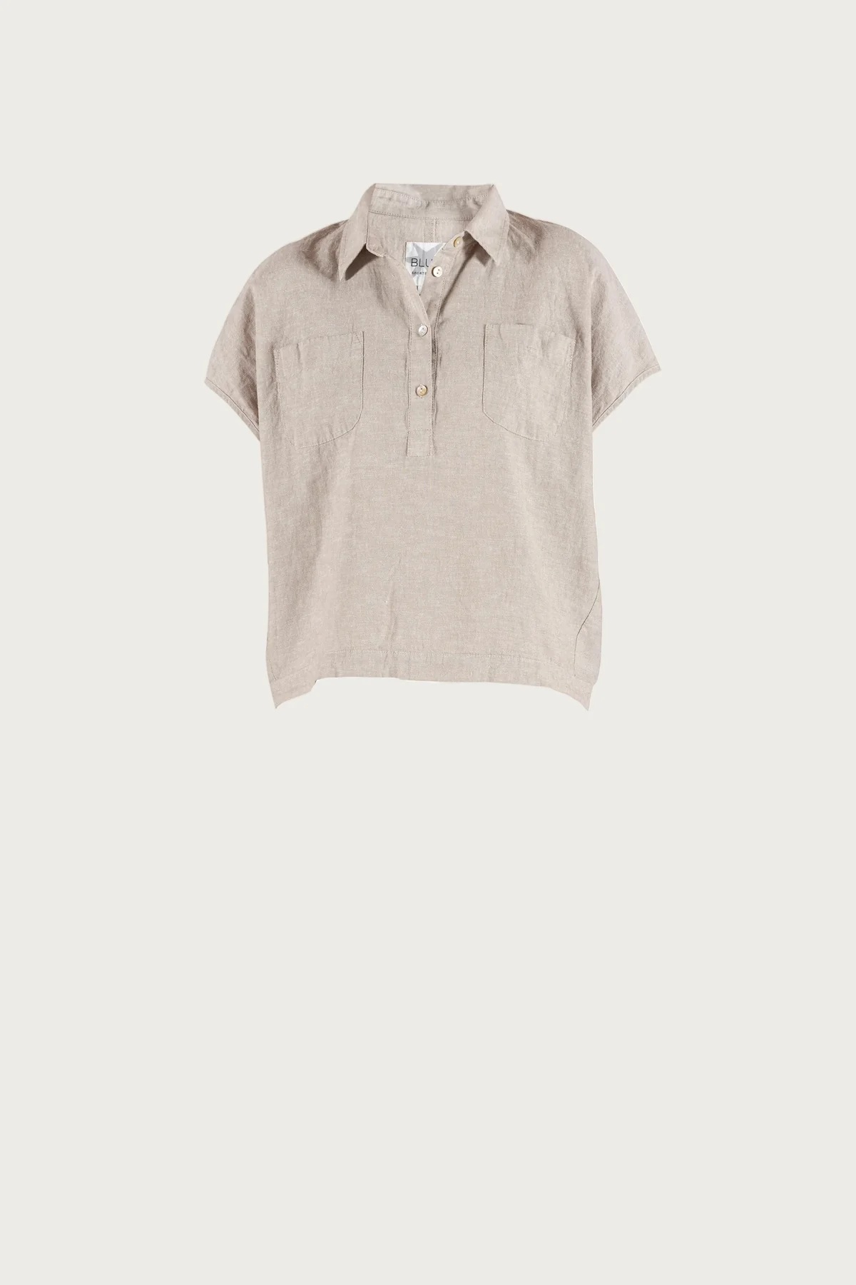 Blue - Lisbeth Lin Bluse - Chalk Mel - Bilde 2