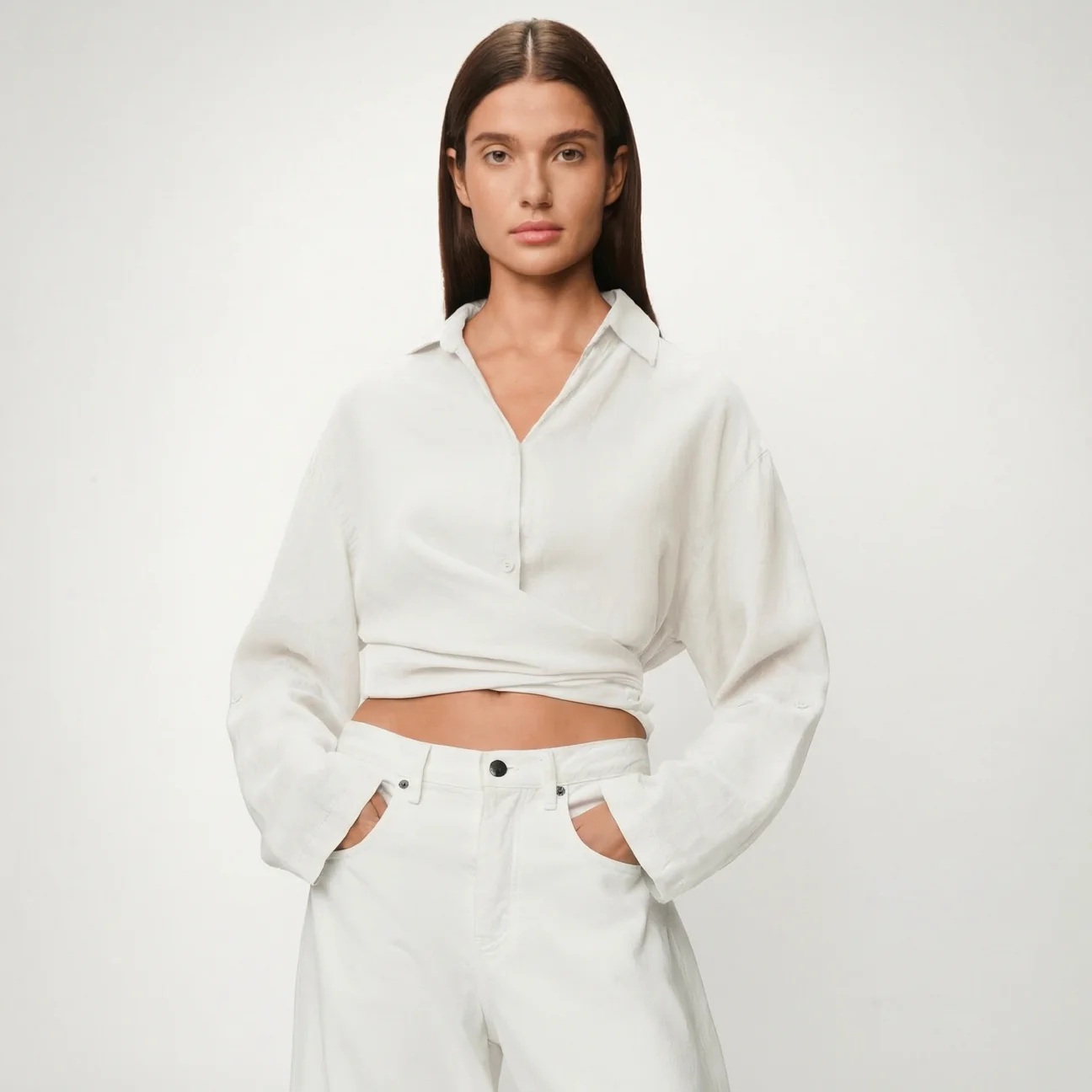 Lois - Pia Lin Skjorte - White - Bilde 2