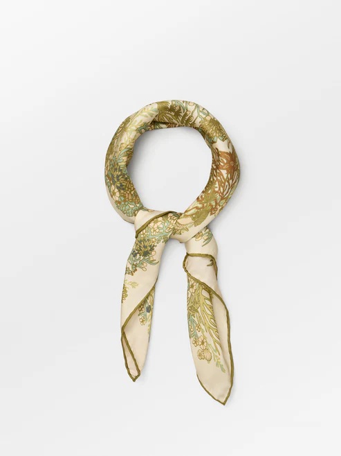 Becksøndergaard - Corallo Sia Silke Skjerf - Green Moss - Bilde 5