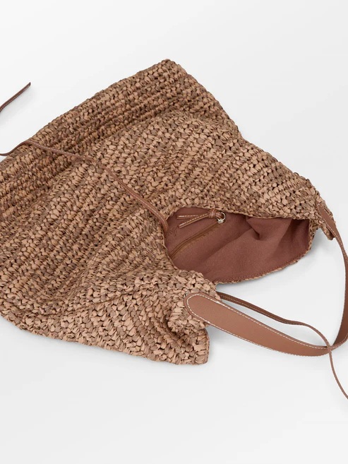 Becksøndergaard - Paper Straw Siena Veske - Mocha Brown - Bilde 2