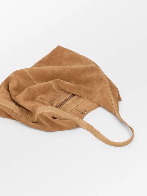 Becksøndergaard - Suede Siena Veske - Almond Brown - Bilde 4