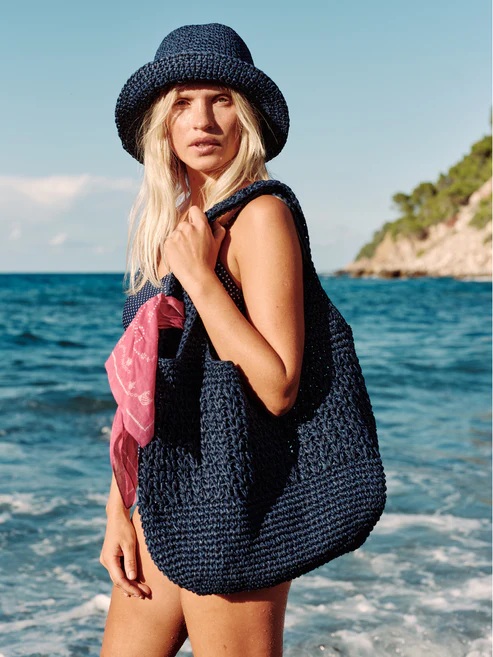 Becksøndergaard - Strawchet Riley Veske - Vintage Indigo Blue - Bilde 2