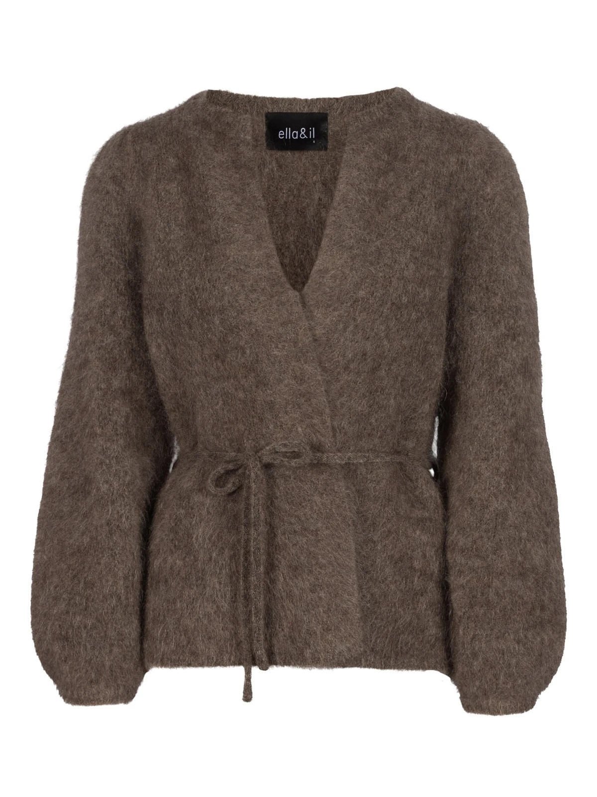 Ella & il - Fredrikke Chunky Cardigan - Brown