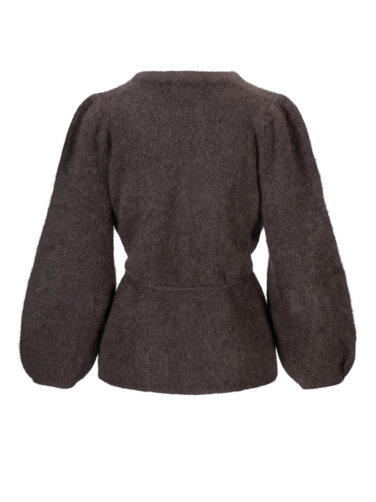 Ella & il - Fredrikke Chunky Cardigan - Dark Brown - Bilde 2