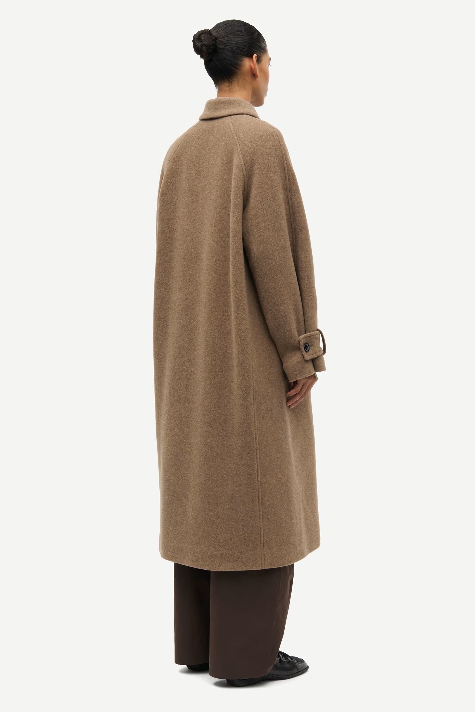 Samsøe - Alma Ull Kåpe - Camel - Bilde 2