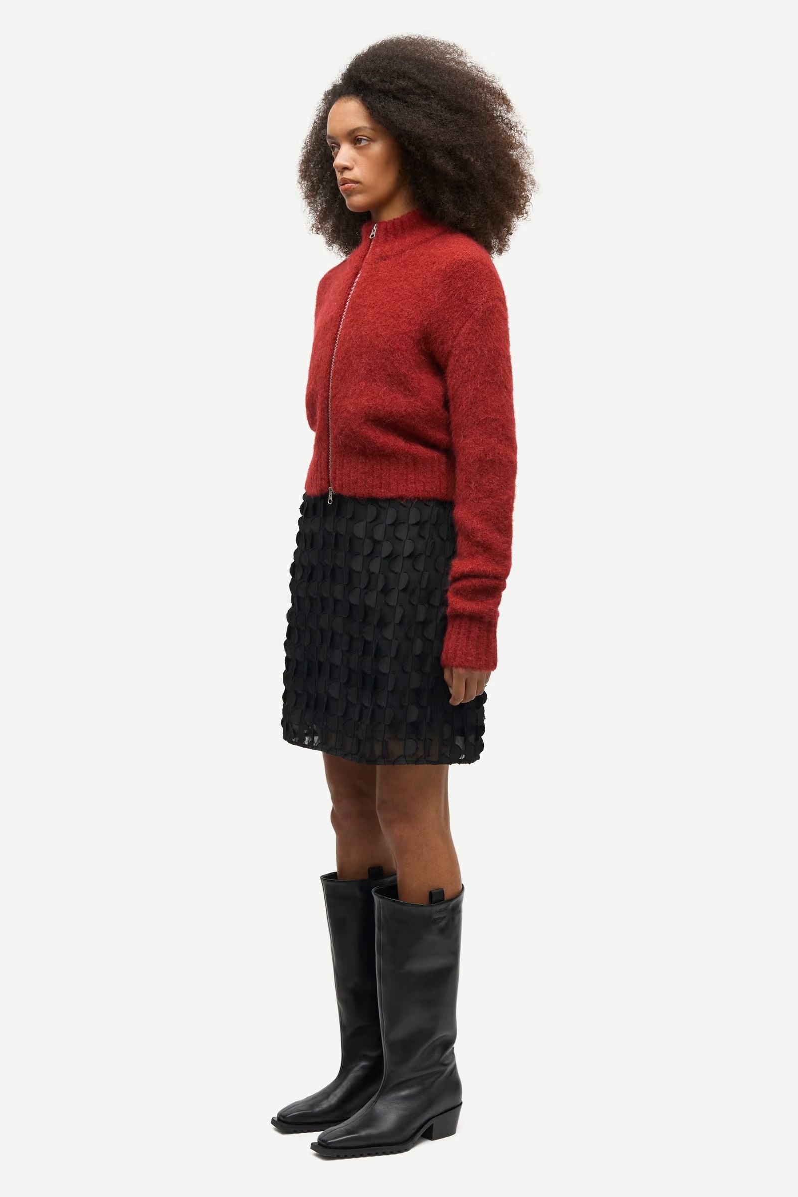 Samsøe - Sajeanne Cardigan - Blush - Bilde 7