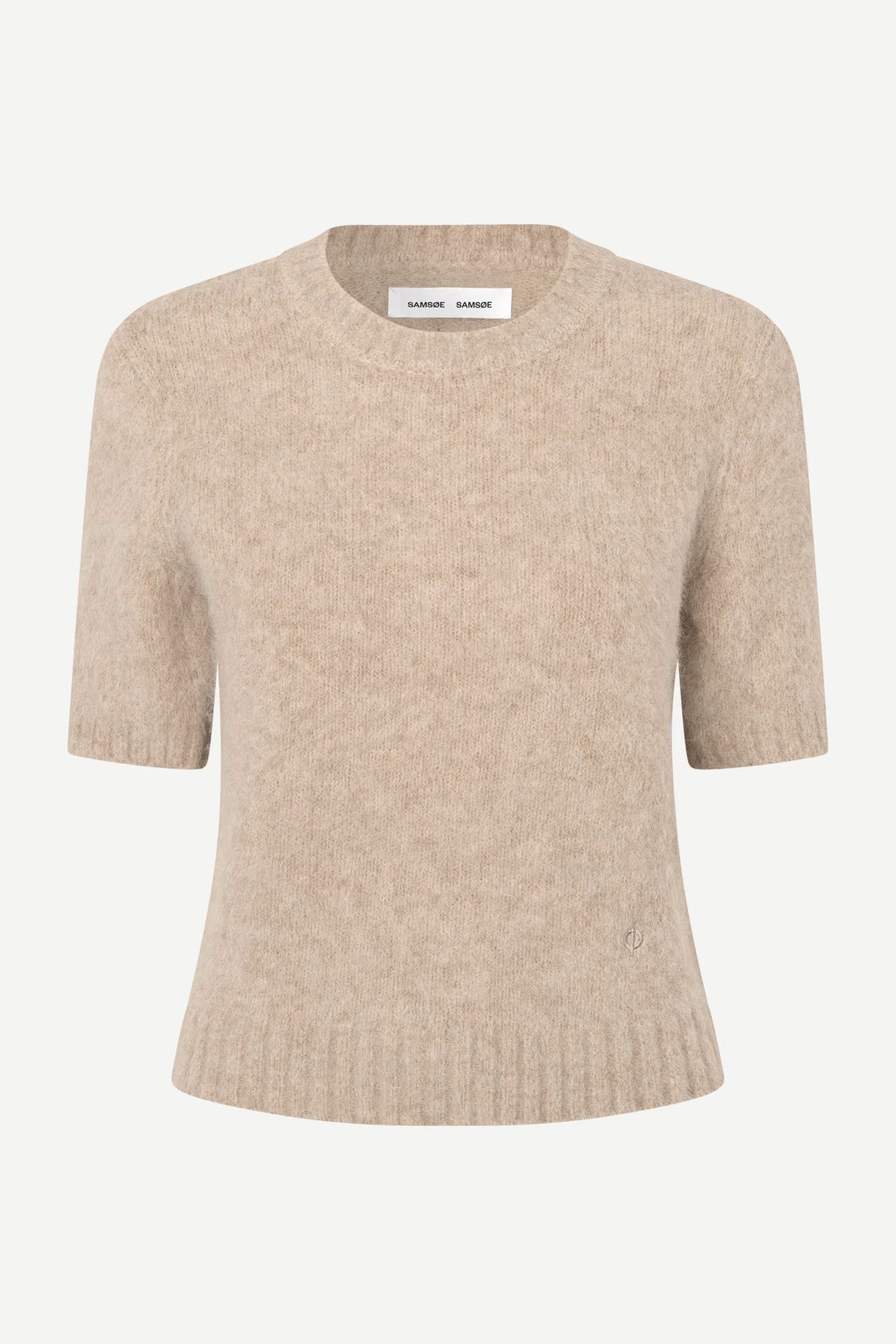 Samsøe - Sajeanne Ull Topp - Blush Beige - Bilde 6