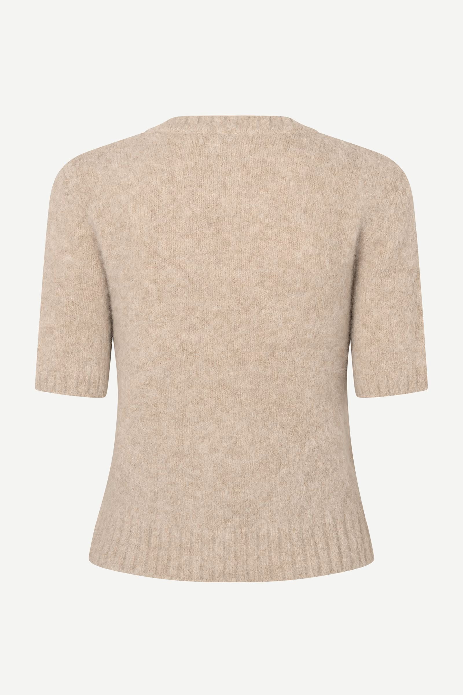 Samsøe - Sajeanne Ull Topp - Blush Beige - Bilde 7