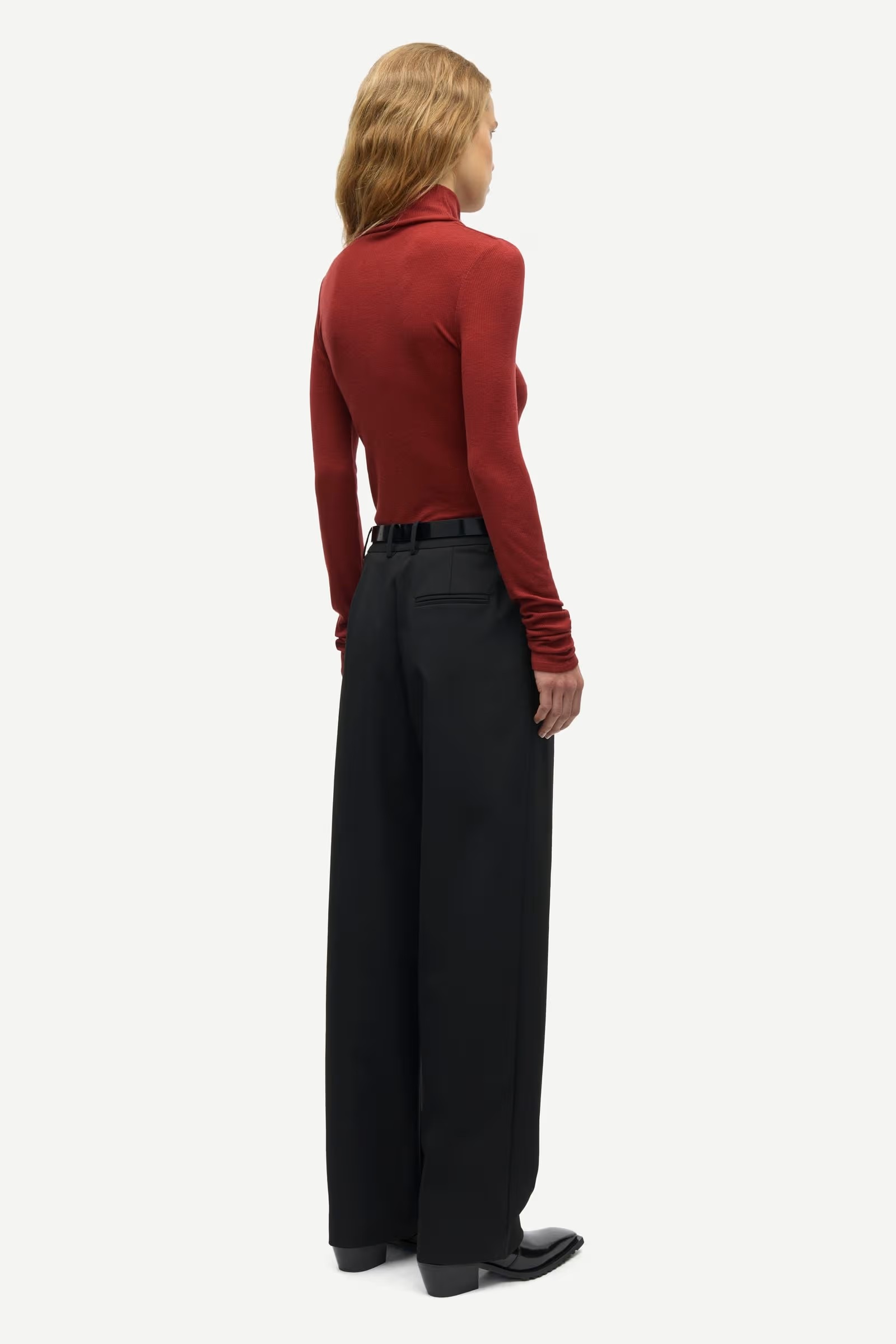 Samsøe - Sasonnet ls Topp - Sundried Tomato - Bilde 2