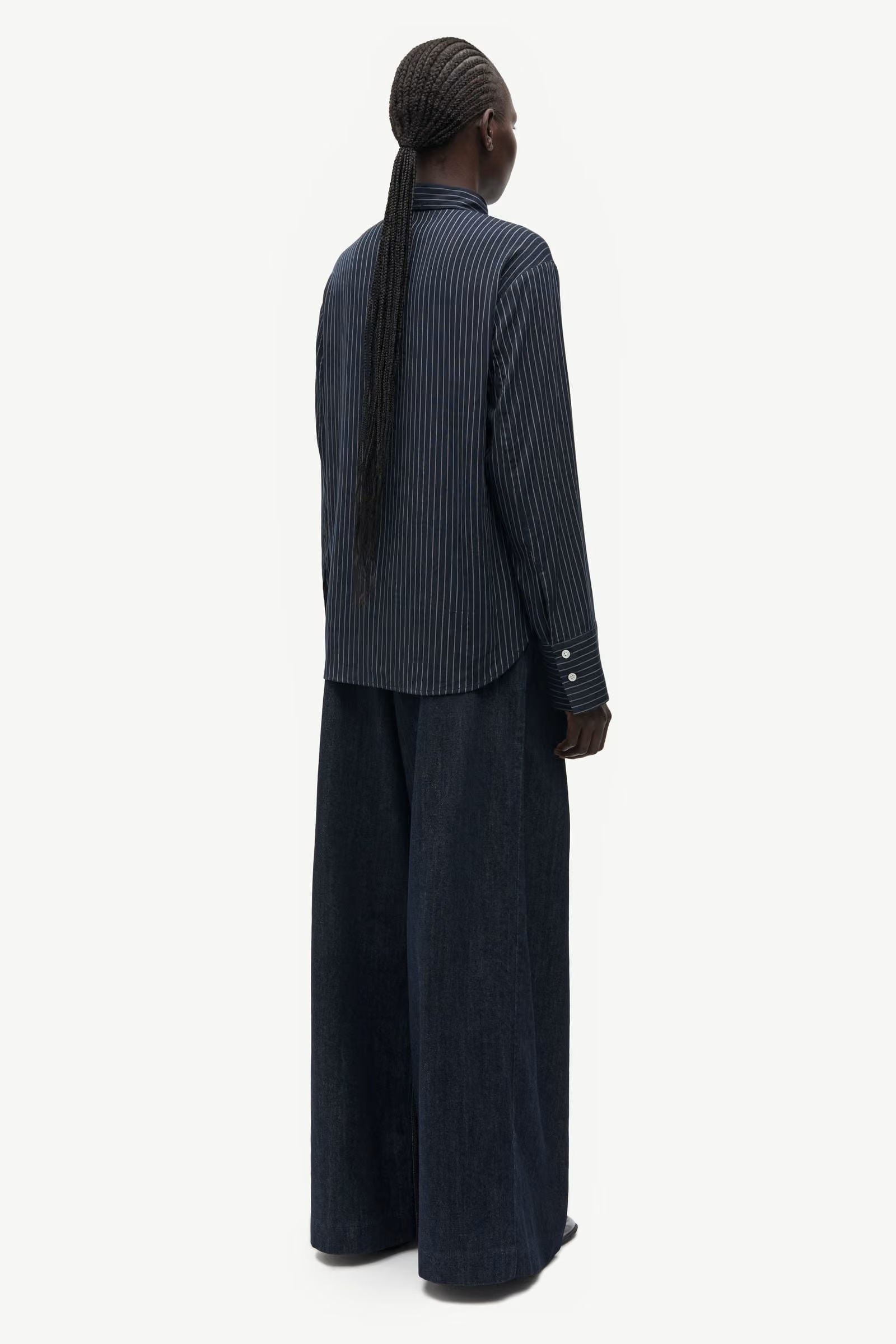 Samsøe - Saryanna Skjorte - Salute Pinstripe - Bilde 3