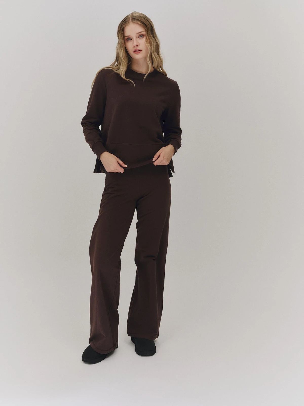 Ella & il - Tilly Bukse - Dark Brown