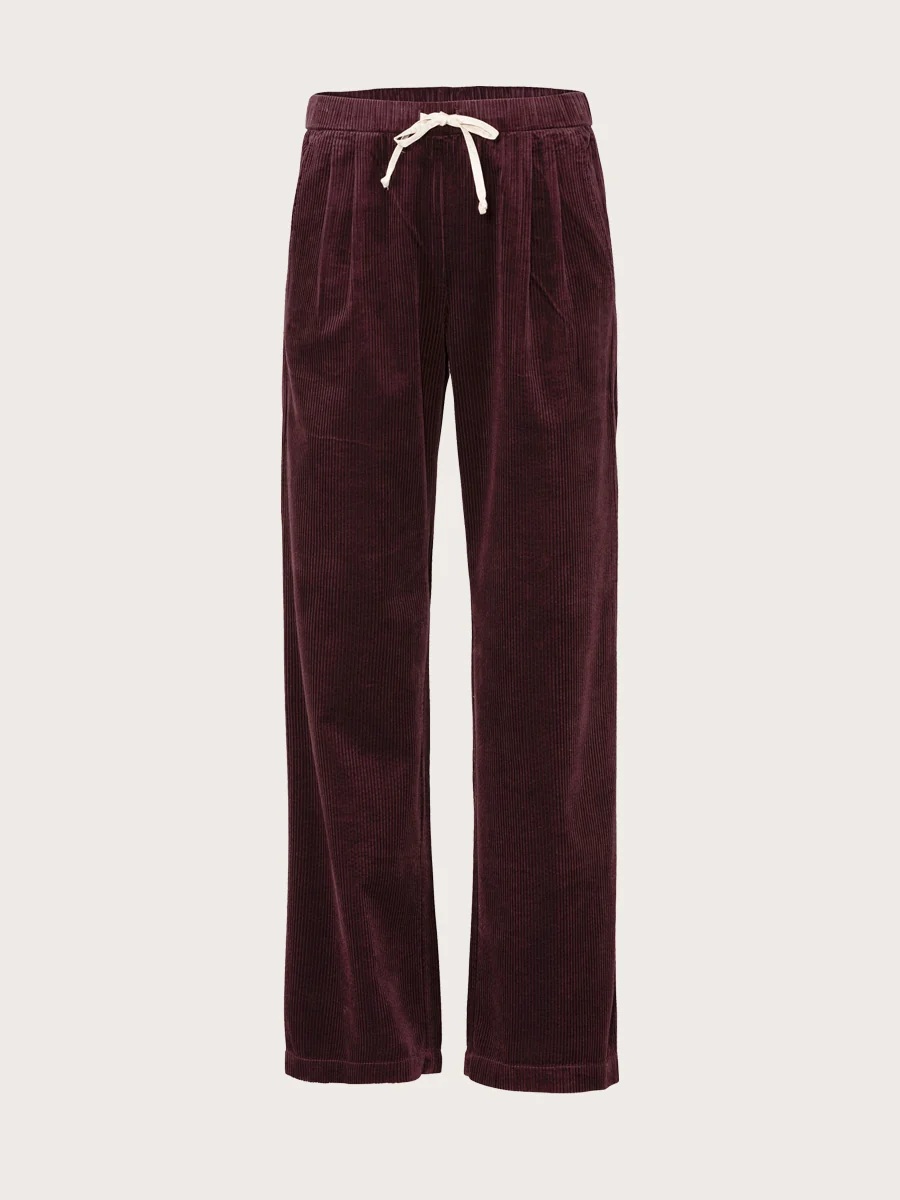 Blue - Gillian Cord Bukse - Aubergine