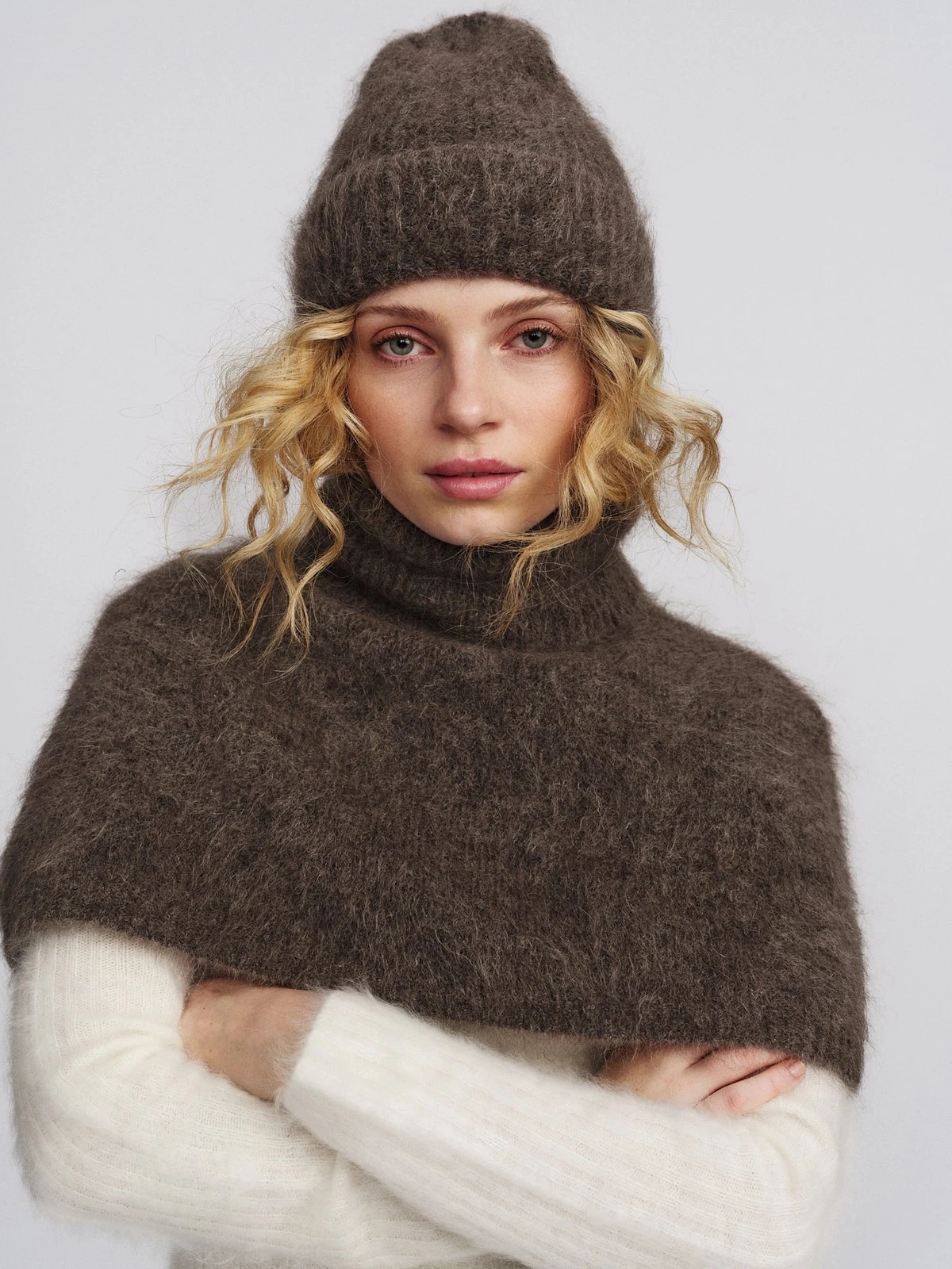 Ella & il - Silje Chunky Lue - Brown - Bilde 3