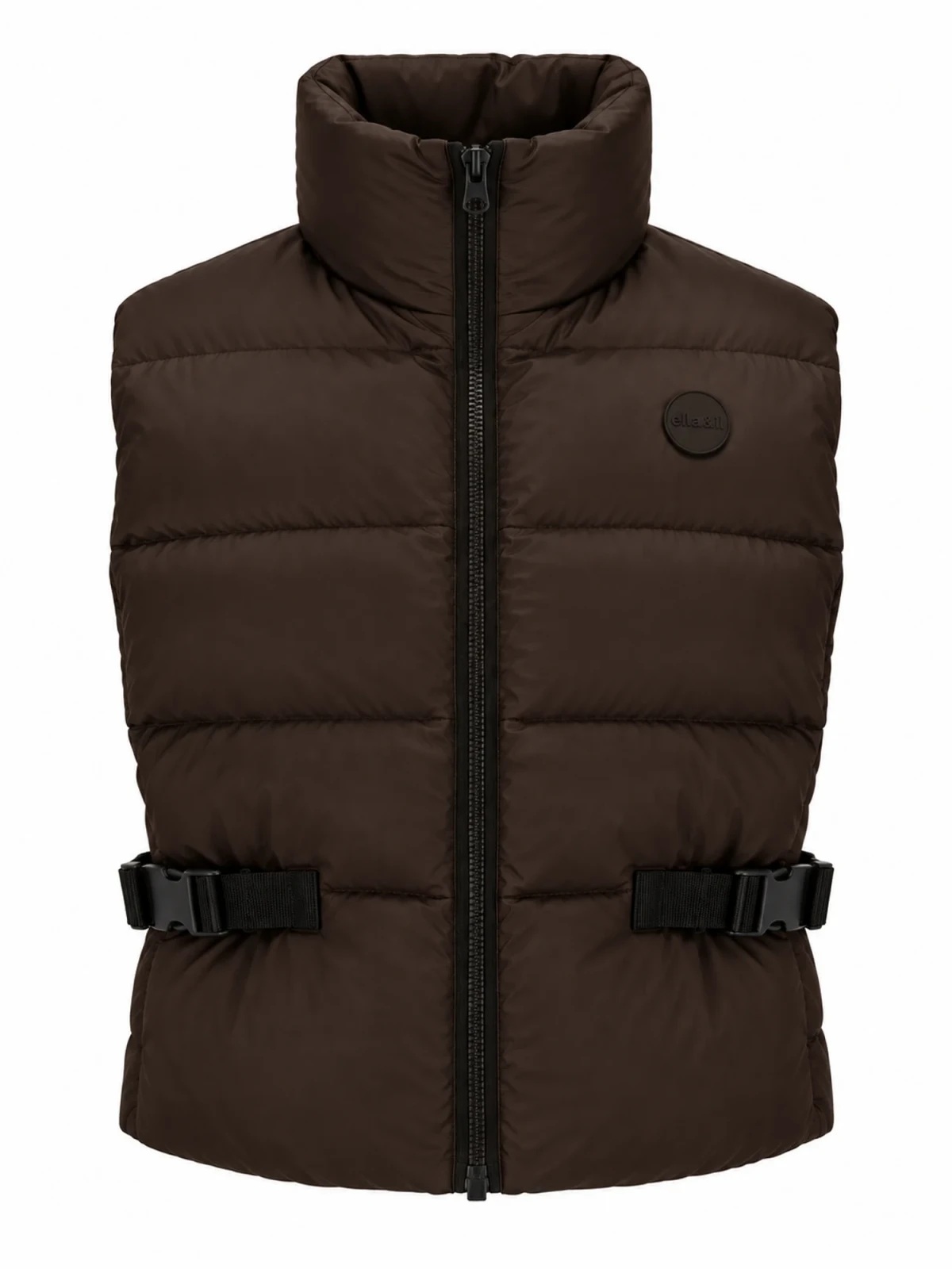 Ella & il - Bonnie Dun Vest - Dark Brown