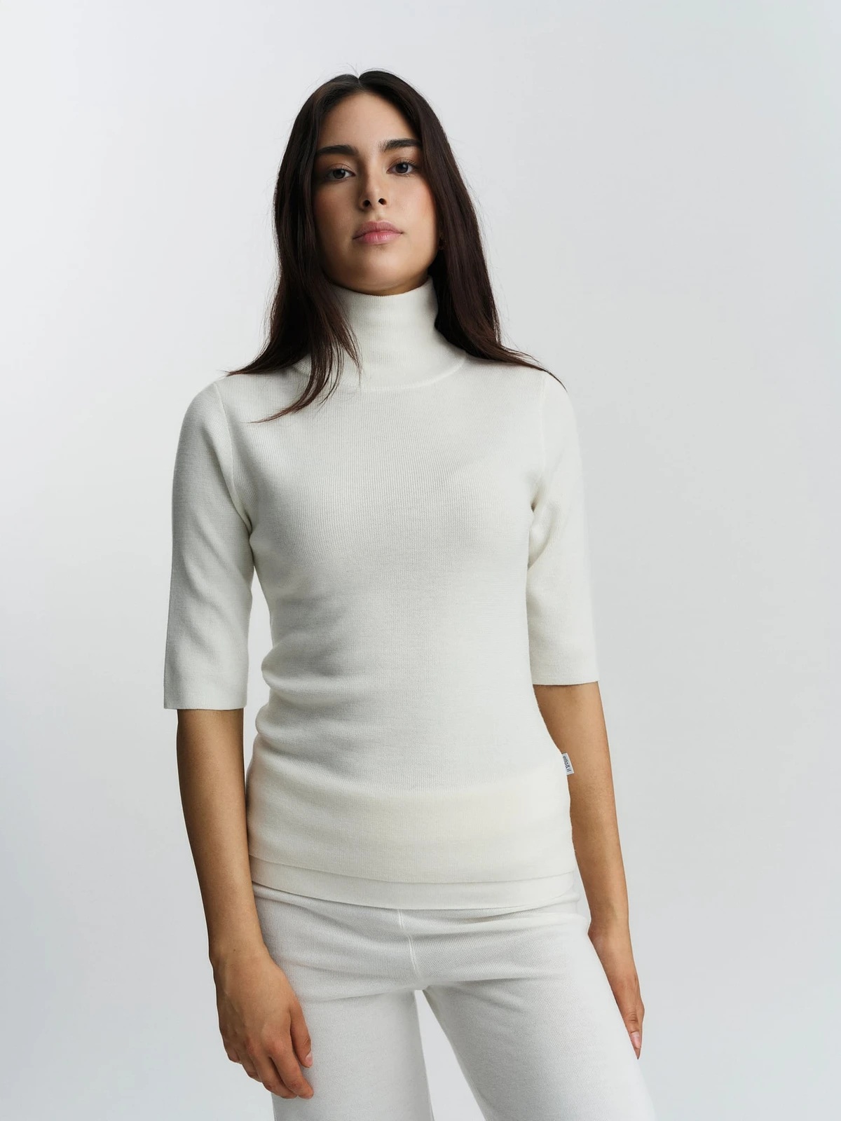 Ella & il - Melly  Merino Topp - White - Bilde 2