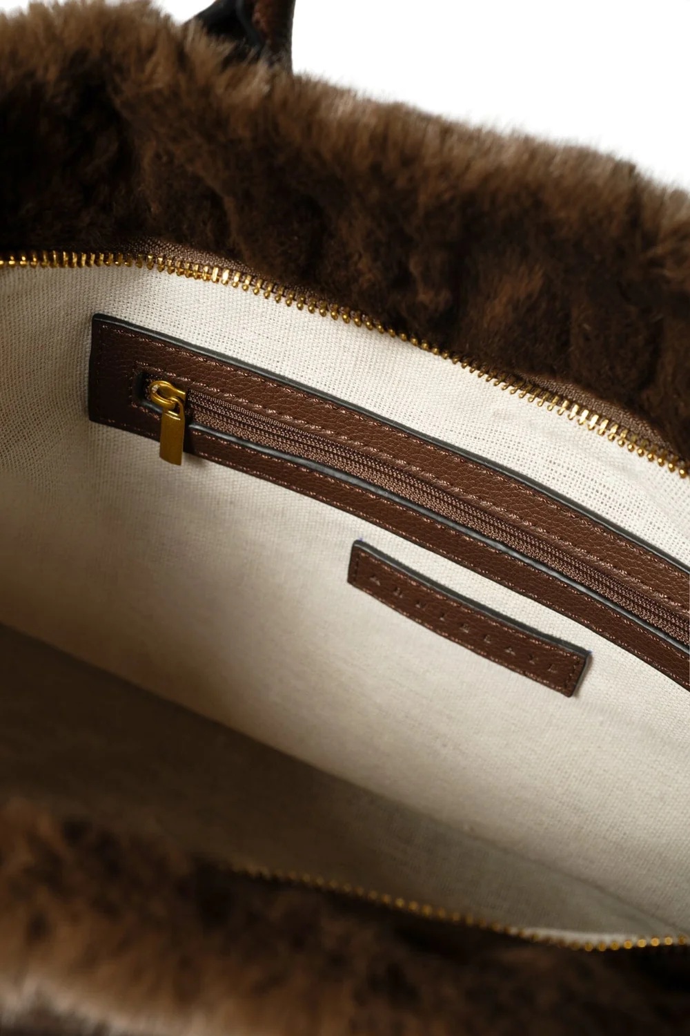 Arnie says - Aspen Plush Tote Veske - Dk Brown - Bilde 6