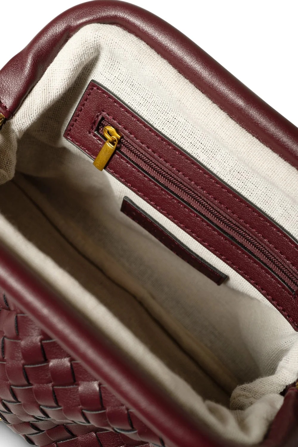 Arnie says - Woven Clutch - Burgundy - Bilde 3