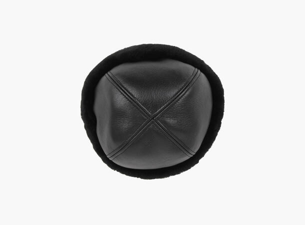Nohr Studio - Ina Leather Shearling Lue - Sort - Bilde 2