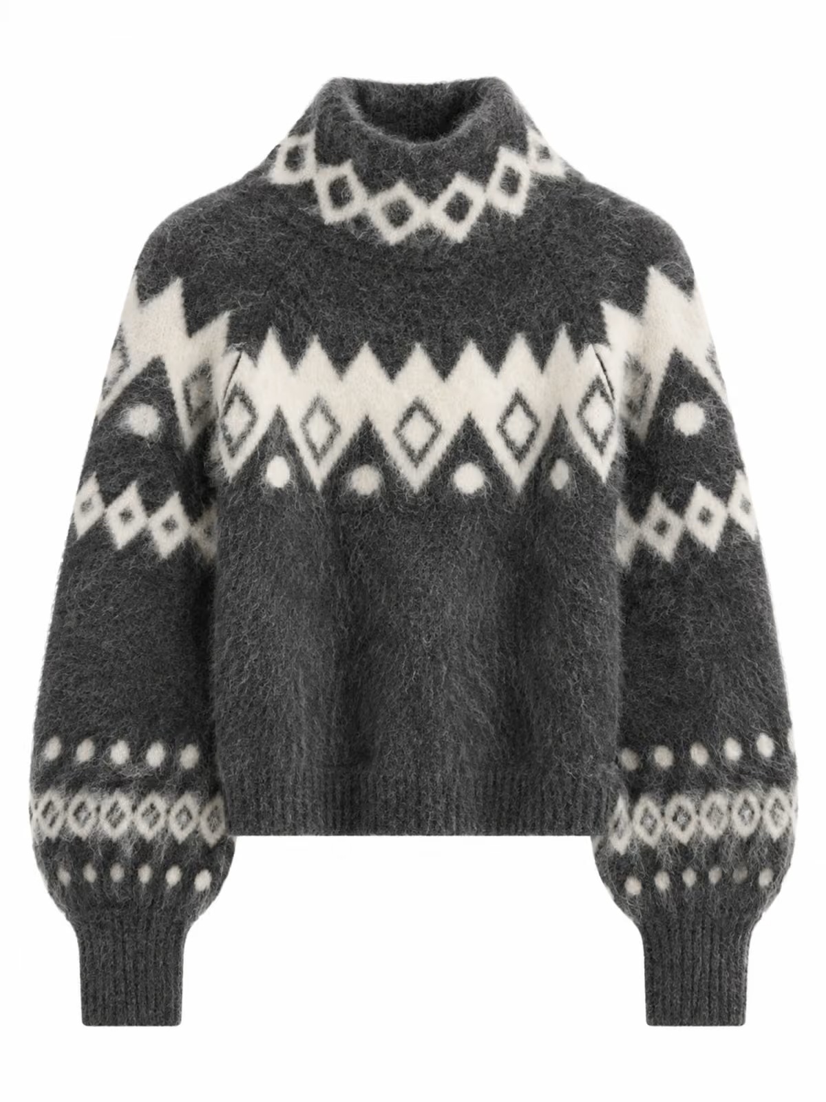 Ella & il - Kylie Chunky Genser - Charcoal - Bilde 2