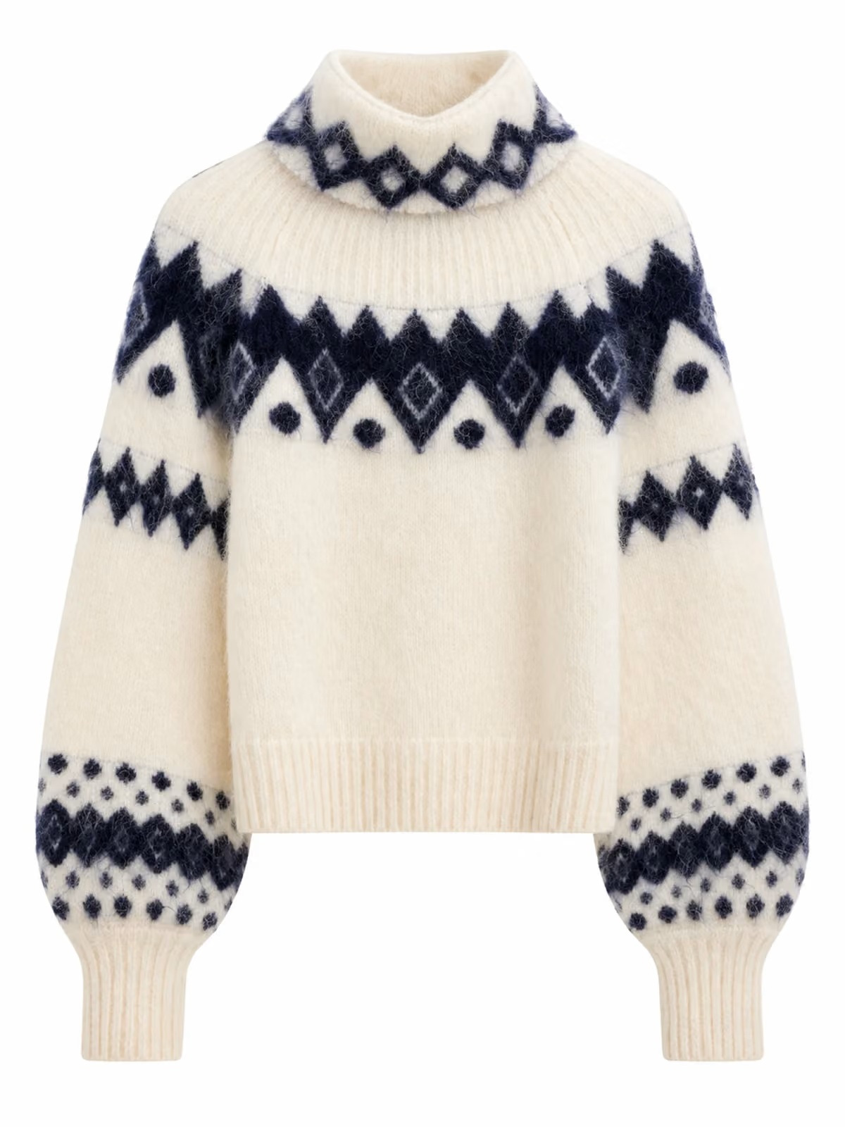 Ella & il - Kylie Chunky Genser - Bright White - Bilde 3