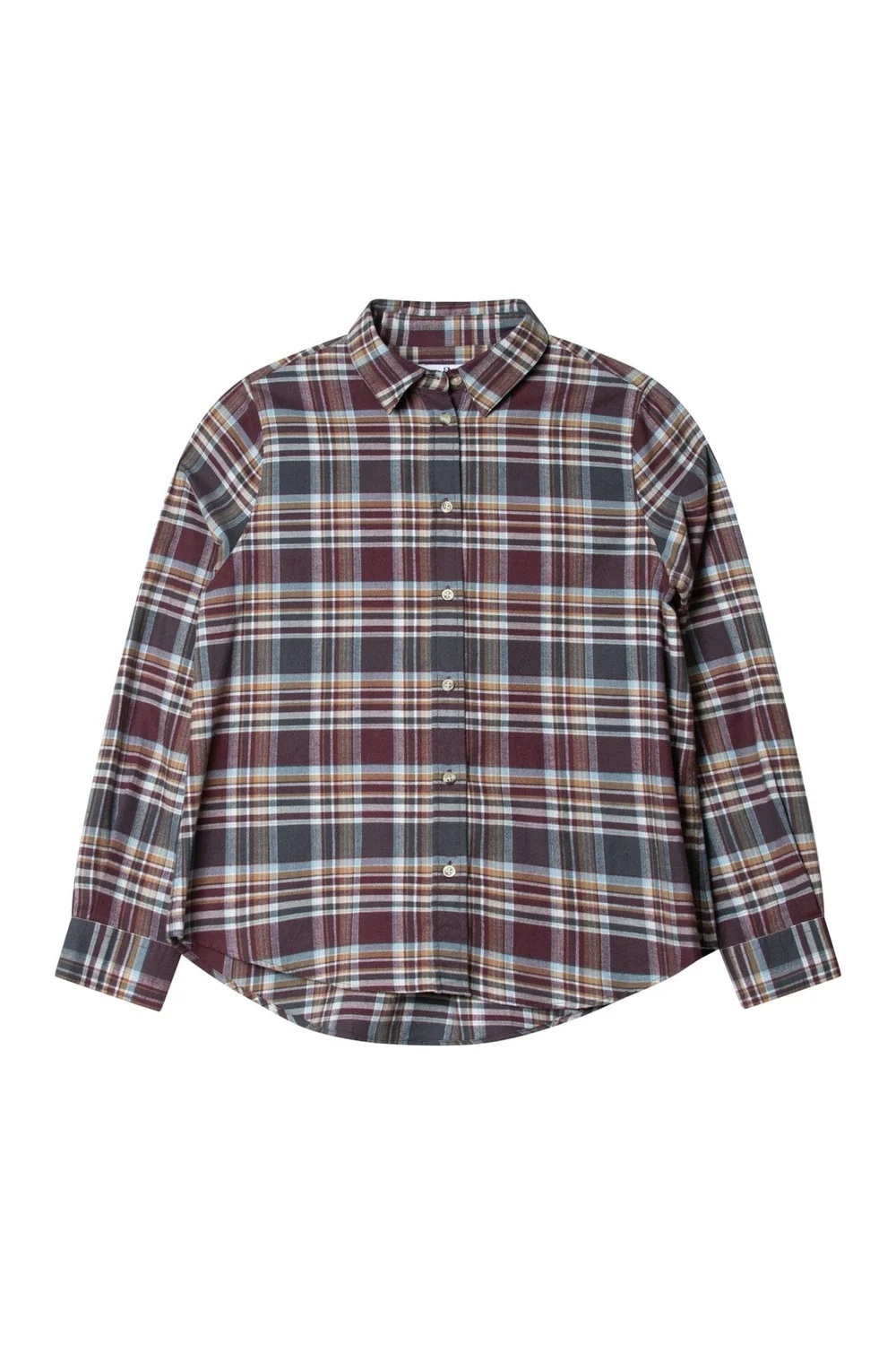 Arnie says - Arc Modern Tartan Skjorte - Burgundy - Bilde 3